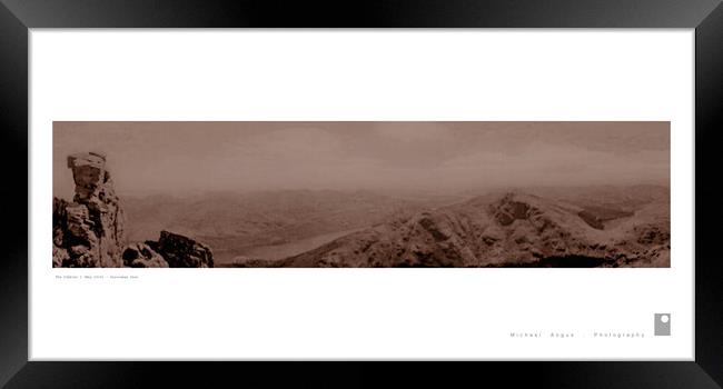 The Cobbler 2 – Panoramas Past Framed Print by Michael Angus