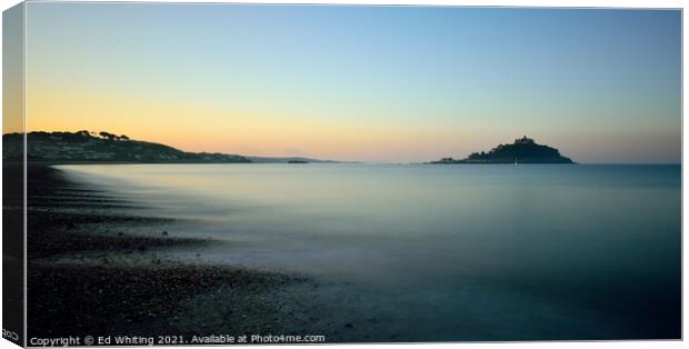 St Michaels Mount, Cornwall Canvas Print by Ed Whiting