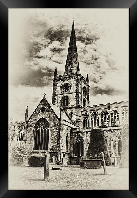 Holy Trinity Church Framed Print by Anthony Michael 