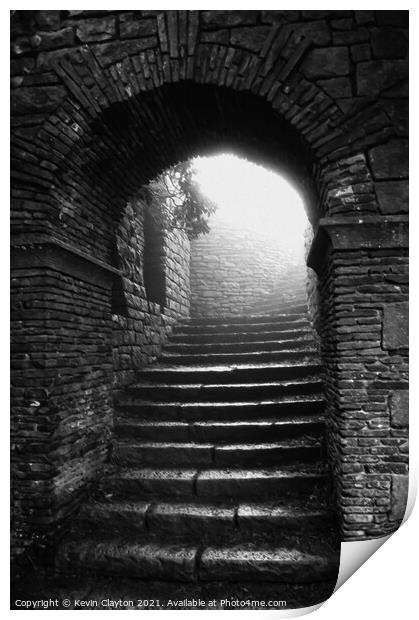 Stairway to Heaven Print by Kevin Clayton