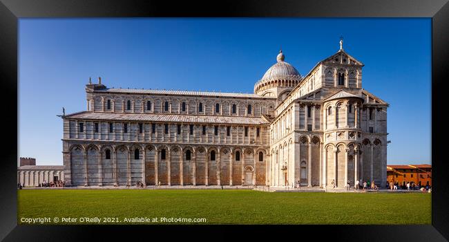 The Cathedral, Pisa Framed Print by Peter O'Reilly