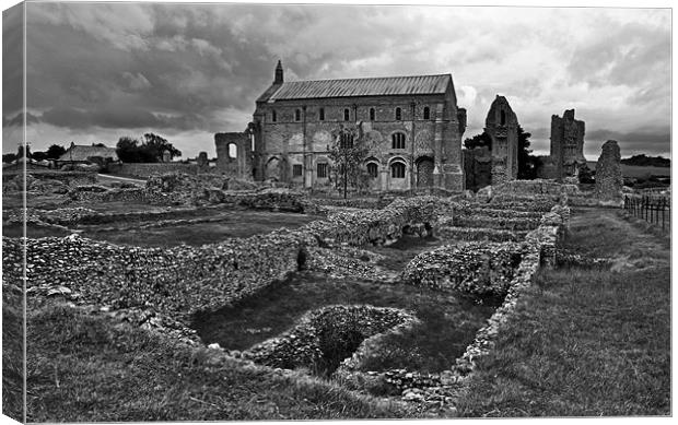 St Marys Priory Canvas Print by Bel Menpes