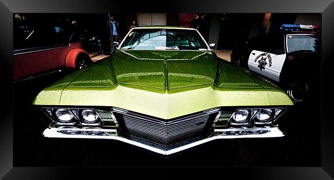 The Green Machine Framed Print by Dennis Gay