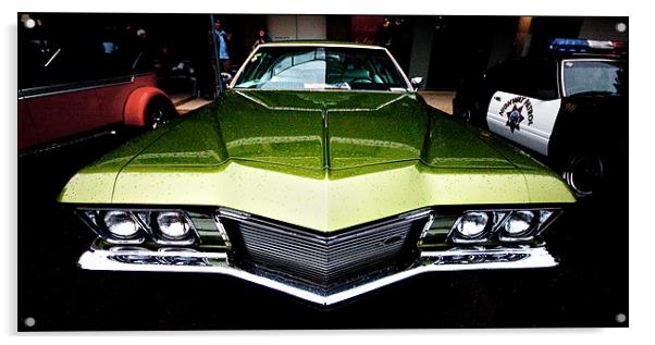 The Green Machine Acrylic by Dennis Gay