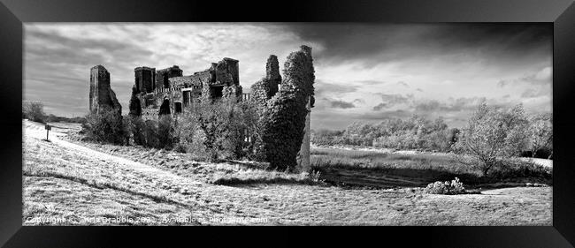 Torksey Castle Framed Print by Chris Drabble