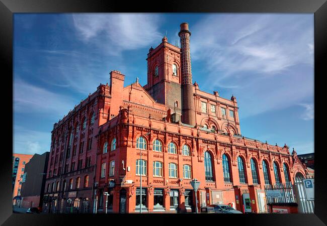 Cains Brewery Liverpool Framed Print by Kevin Elias