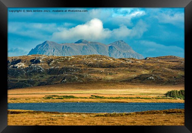 Suilven from Coigach in North West Scotland Framed Print by Nick Jenkins