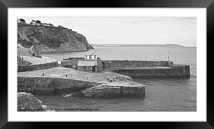 Charlestown Harbour Entrance  Framed Mounted Print by Peter F Hunt