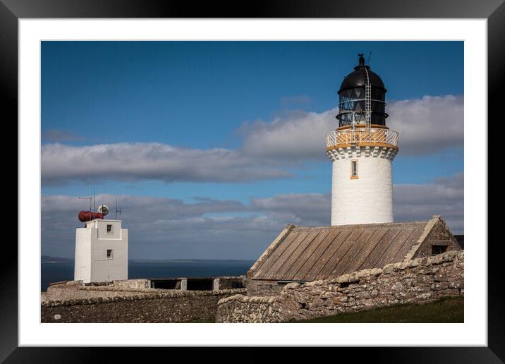 Dunnet Head Lighthouse Framed Mounted Print by Wendy Williams CPAGB