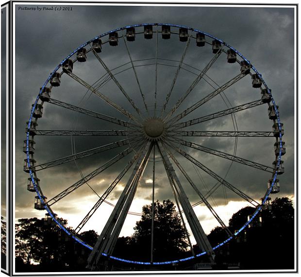 The Windsor Wheel Canvas Print by Paul Howell