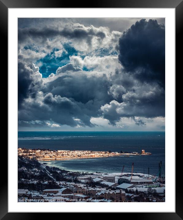 Broughty Ferry - Dundee Framed Mounted Print by Craig Doogan