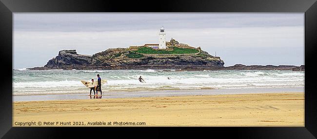 The Island Framed Print by Peter F Hunt