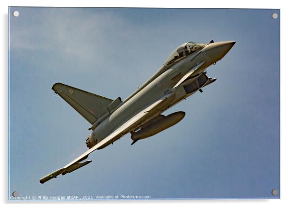 Typhoon FGR4 ZK353-BQ  Acrylic by Philip Hodges aFIAP ,