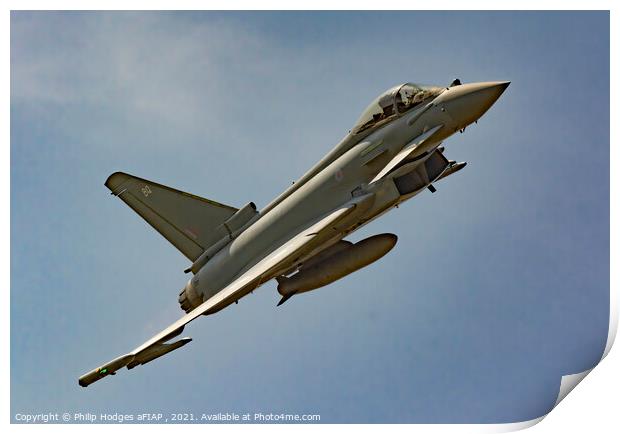 Typhoon FGR4 ZK353-BQ  Print by Philip Hodges aFIAP ,