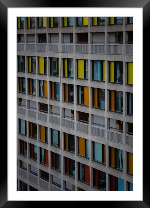 Park Hill Streets in the Sky #27 Framed Mounted Print by Paul Andrews