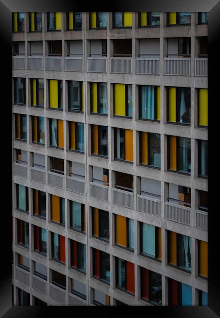 Park Hill Streets in the Sky #27 Framed Print by Paul Andrews