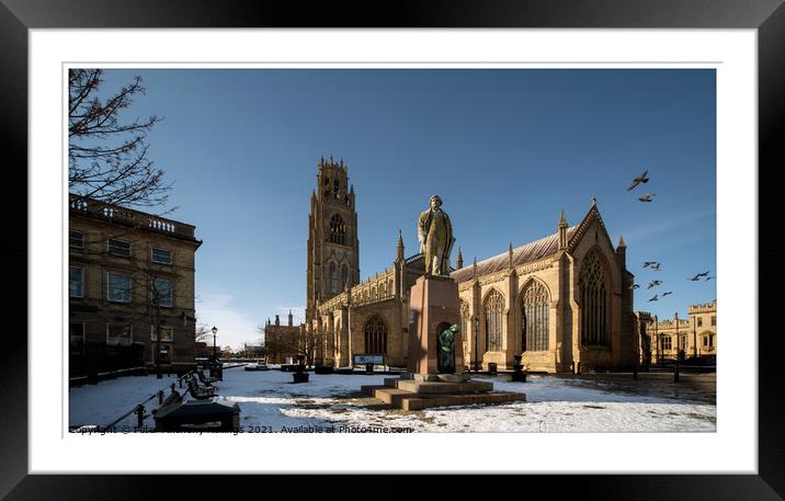 St. Botolph’s Framed Mounted Print by Peter Anthony Rollings