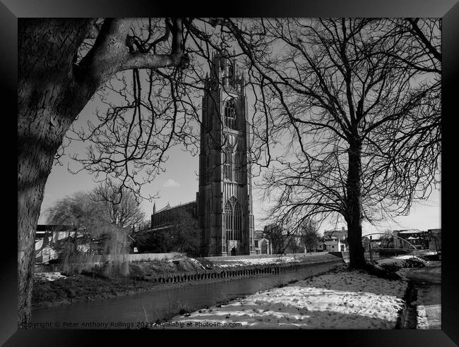 St. Botolph’s Framed Print by Peter Anthony Rollings