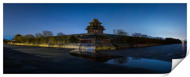 Forbidden City Palace Museum in Beijing, China Print by Mirko Kuzmanovic