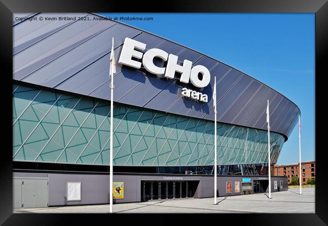 echo arena liverpool Framed Print by Kevin Britland