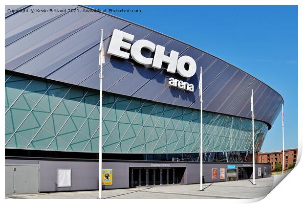 echo arena liverpool Print by Kevin Britland