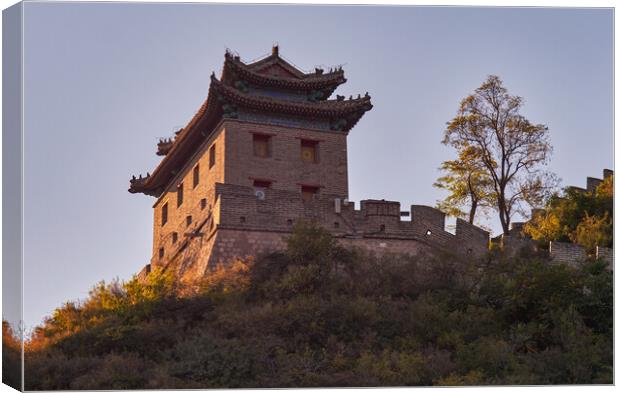Juyongguan, Juyong Pass of the Great Wall of China, Beijing Canvas Print by Mirko Kuzmanovic