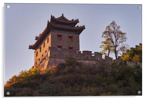 Juyongguan, Juyong Pass of the Great Wall of China, Beijing Acrylic by Mirko Kuzmanovic