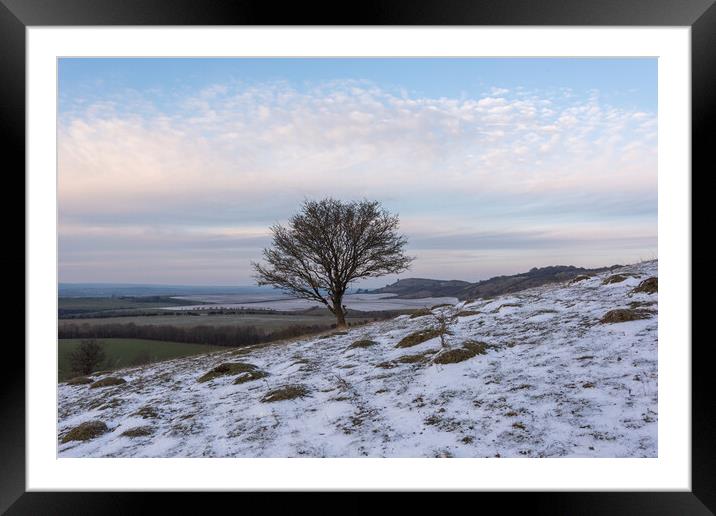 Ivinghoe Beacon  Framed Mounted Print by Graham Custance