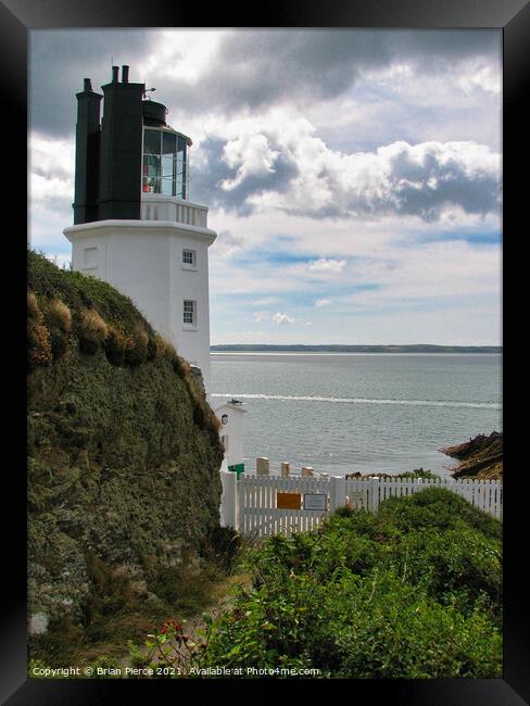 St Anthony's Lighthouse, Cornwall Framed Print by Brian Pierce