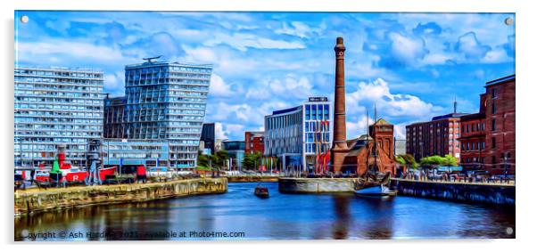 The Pumphouse Acrylic by Ash Harding