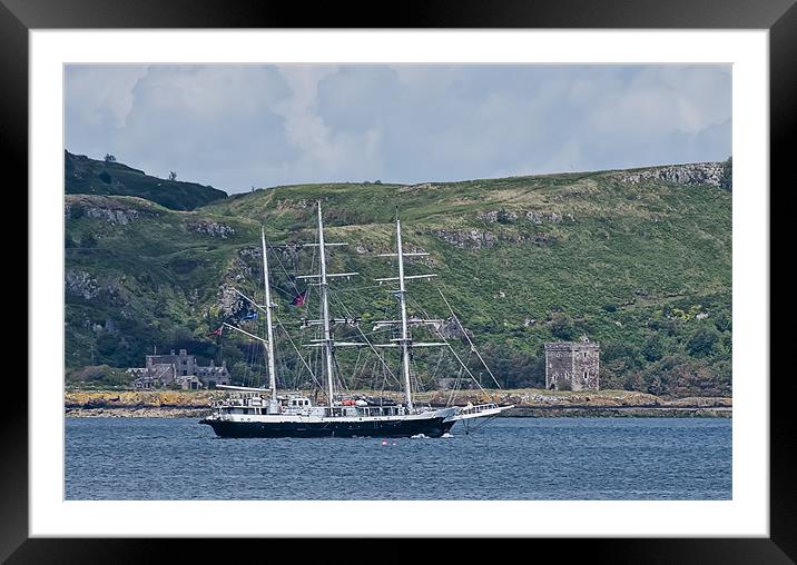 We are sailing Framed Mounted Print by Sam Smith