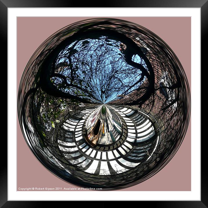 Spherical Paperweight St Williams Framed Mounted Print by Robert Gipson