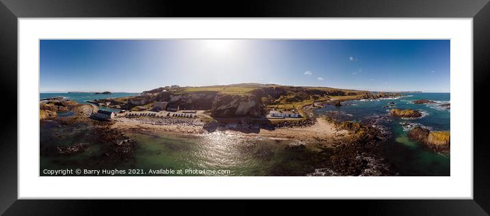 Ballintoy Harbor Framed Mounted Print by Barry Hughes