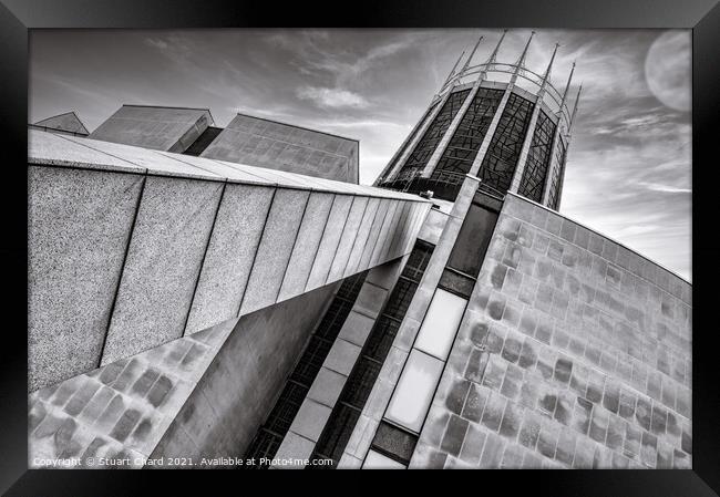 Liverpool Metropolitan Cathedral Framed Print by Travel and Pixels 