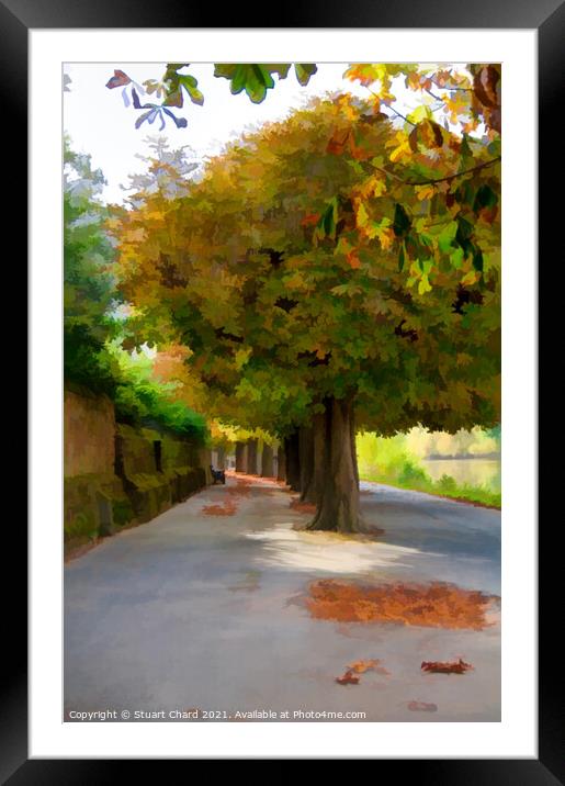 Riverside walk in Worcester Framed Mounted Print by Travel and Pixels 