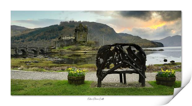  Eilean Donan Castle Scottish Scotland Highlands Skye Print by JC studios LRPS ARPS