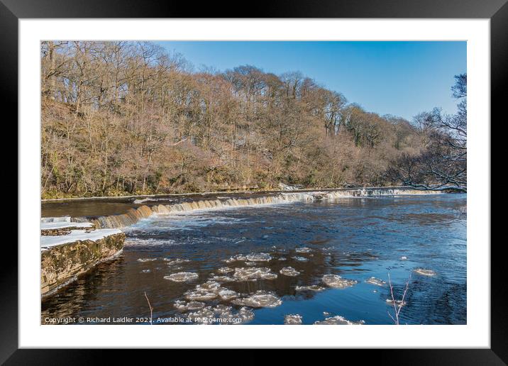 Iced Tees Framed Mounted Print by Richard Laidler