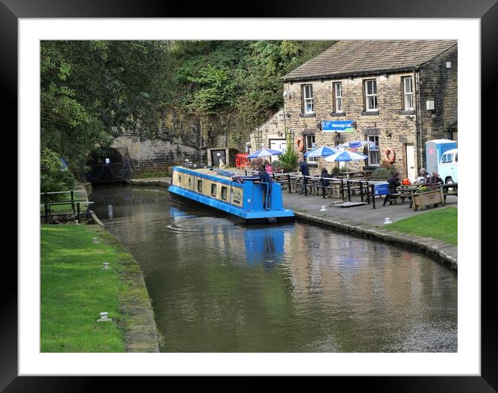 Tunnel end Marsden Framed Mounted Print by Roy Hinchliffe
