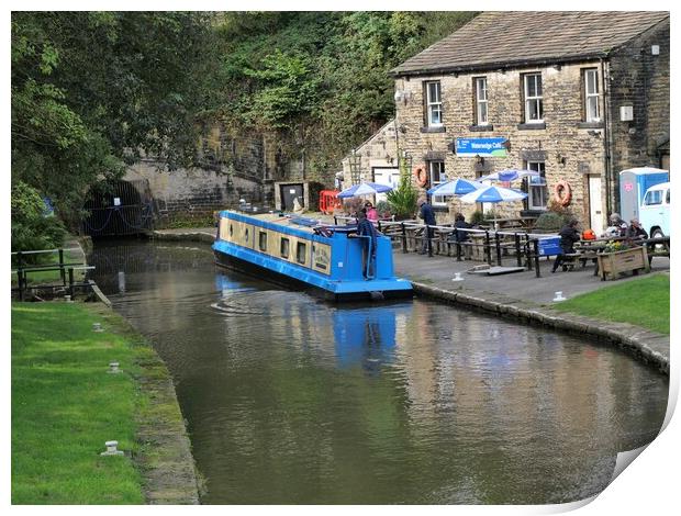 Tunnel end Marsden Print by Roy Hinchliffe