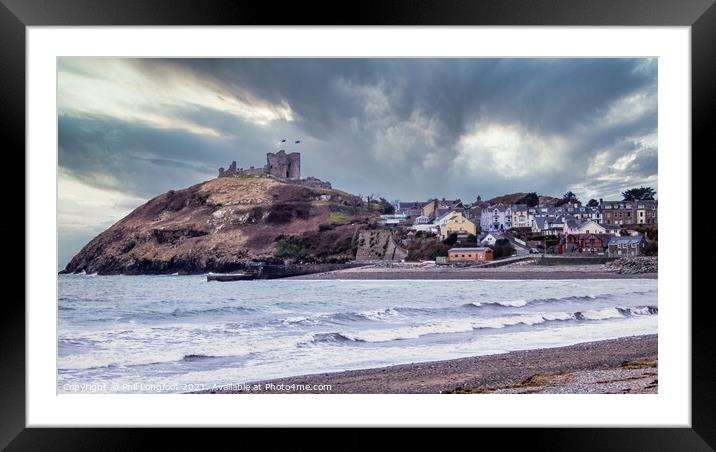 Criccieth Wales Framed Mounted Print by Phil Longfoot