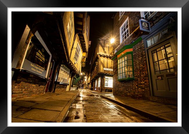 Shambles by night 263 Framed Print by PHILIP CHALK