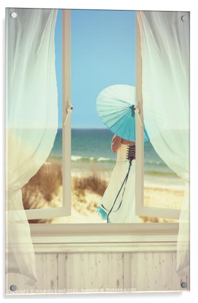 Open Window Acrylic by Amanda Elwell