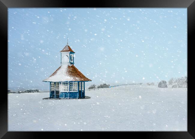 Let it snow  Framed Print by Paula Tracy