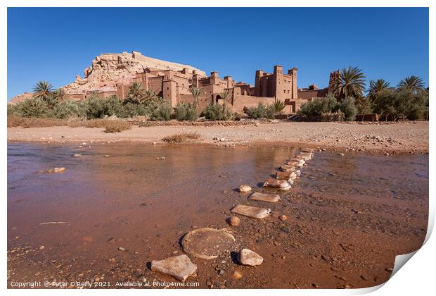 Ait-Ben-Haddou, Morocco Print by Peter O'Reilly