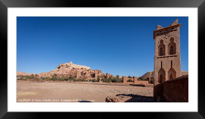 Ait-Ben-Haddou, Morocco Framed Mounted Print by Peter O'Reilly