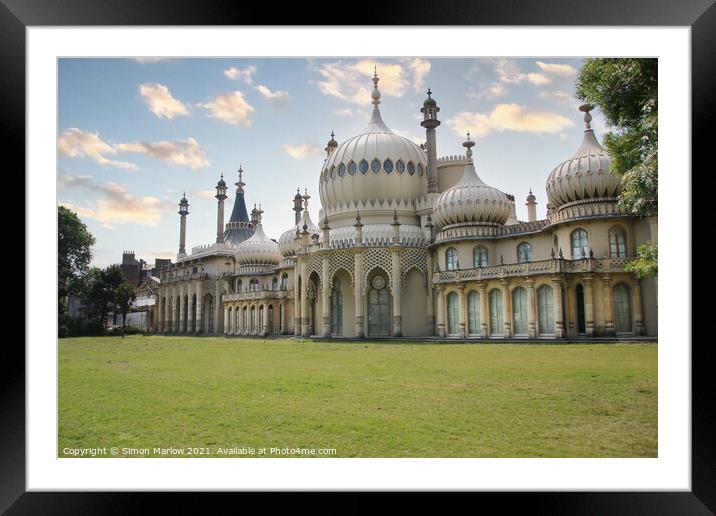 Brighton Royal Pavilion Framed Mounted Print by Simon Marlow