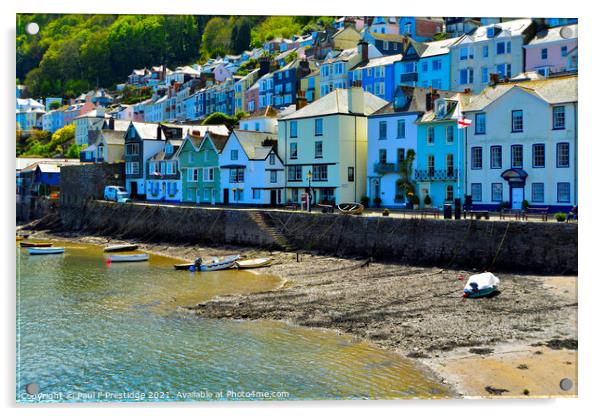 Bayards Cove Dartmouth 2 Acrylic by Paul F Prestidge