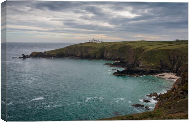 The Lizard from Housel Bay Canvas Print by Wendy Williams CPAGB