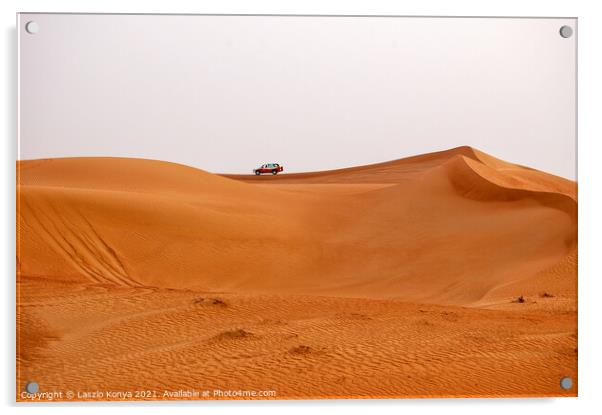 Safari - Dubai Acrylic by Laszlo Konya