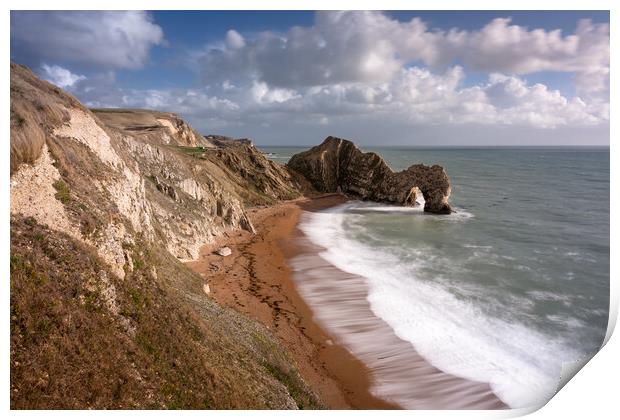 Durdle Door Print by David Semmens